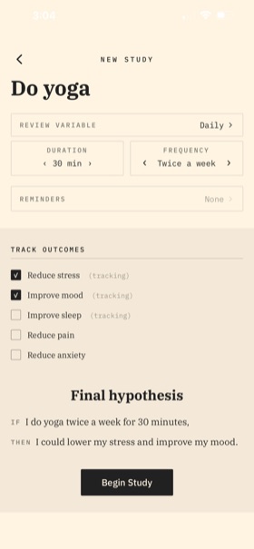 Subject to Change Labs app screenshot